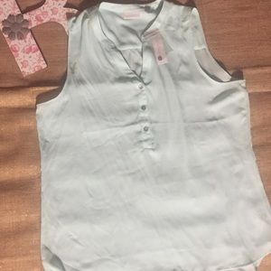 NY and Company light blues XL blouse